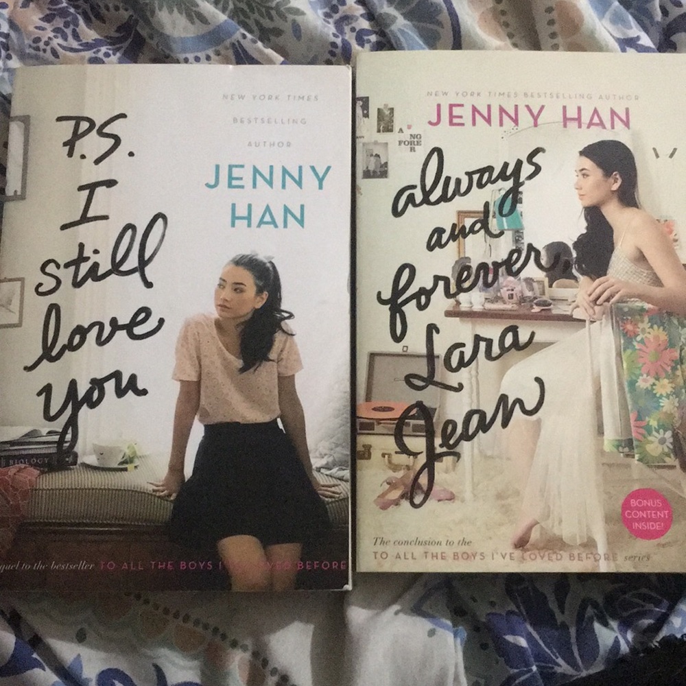2 non touched Jenny Han books!